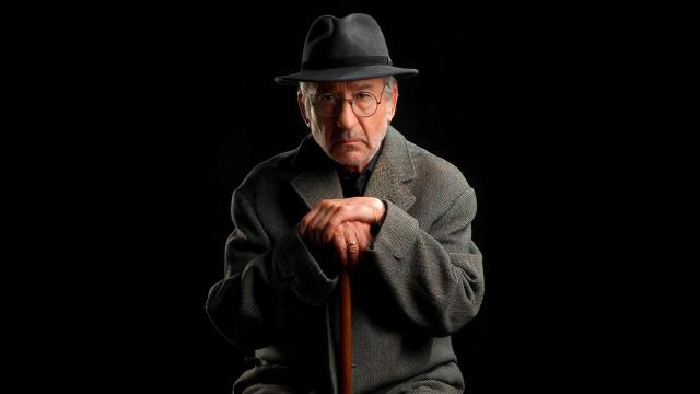 José Sacristán en 'Caminando con Antonio Machado'. Foto: Teatro Fernán Gómez