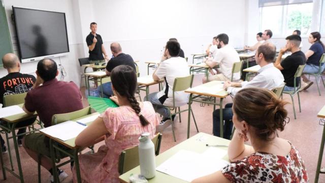 Imagen de archivo de oposiciones docentes en Castilla-La Mancha.
