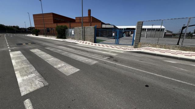 Lugar donde se produjo el atropello mortal en Villaobispo de las Regueras