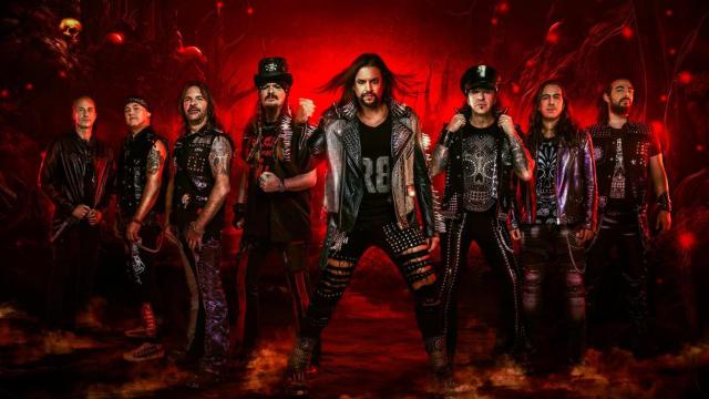 Foto promocional de la banda Mägo de Oz.