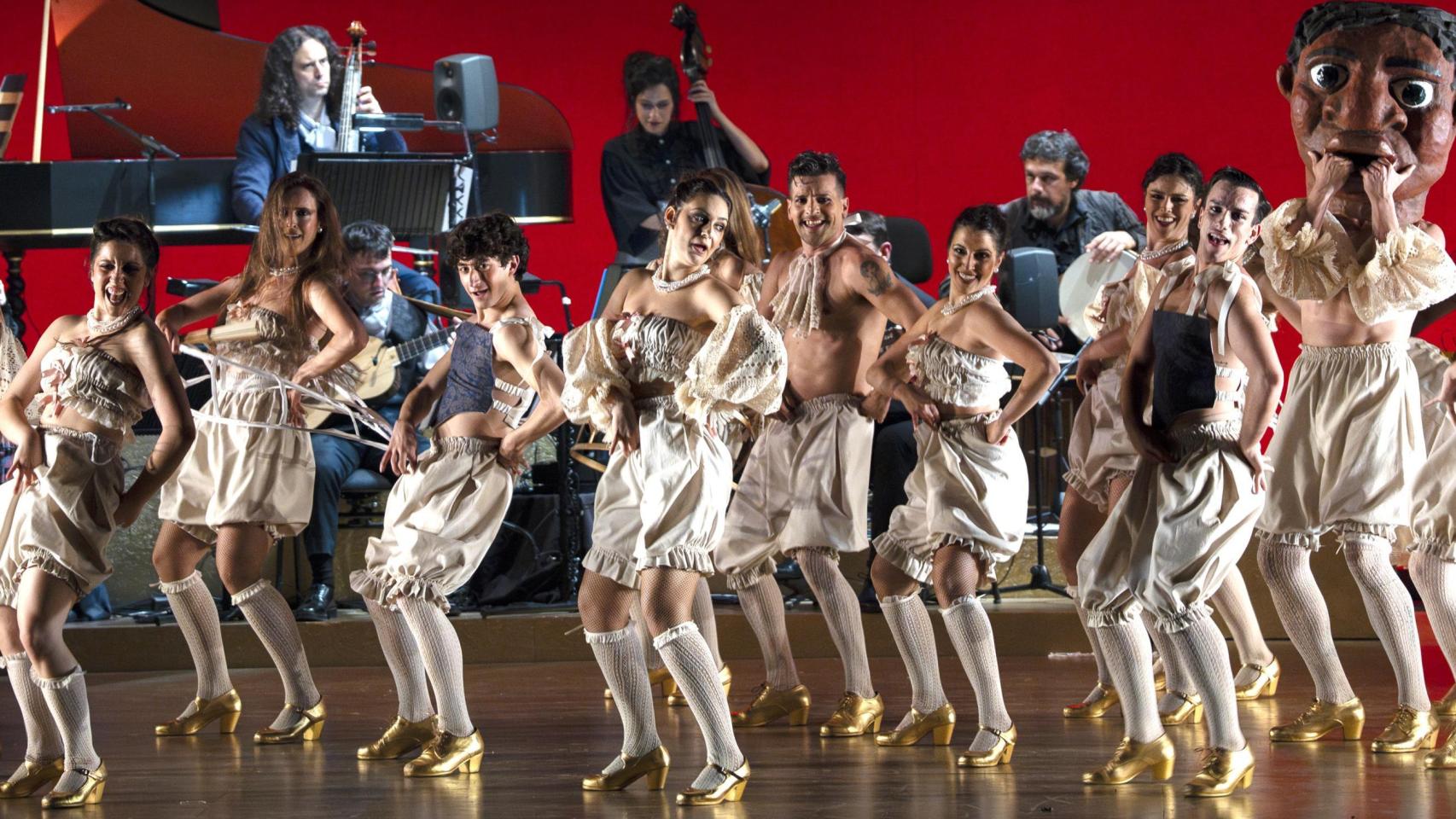 Un momento del espectáculo 'Origen'. Foto: Laura León