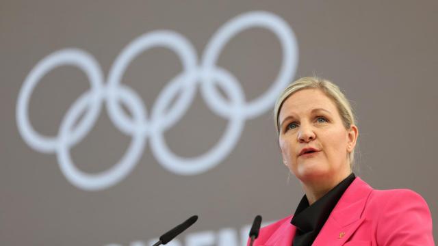 Kirsty Coventry, en su primer discurso como presidenta del COI
