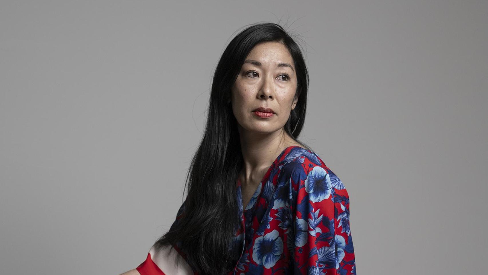 La escritora estadounidense Katie Kitamura. Foto: Irene Medina