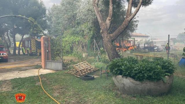 Incendio de La Puebla de Almoradiel. Foto: CPEIS