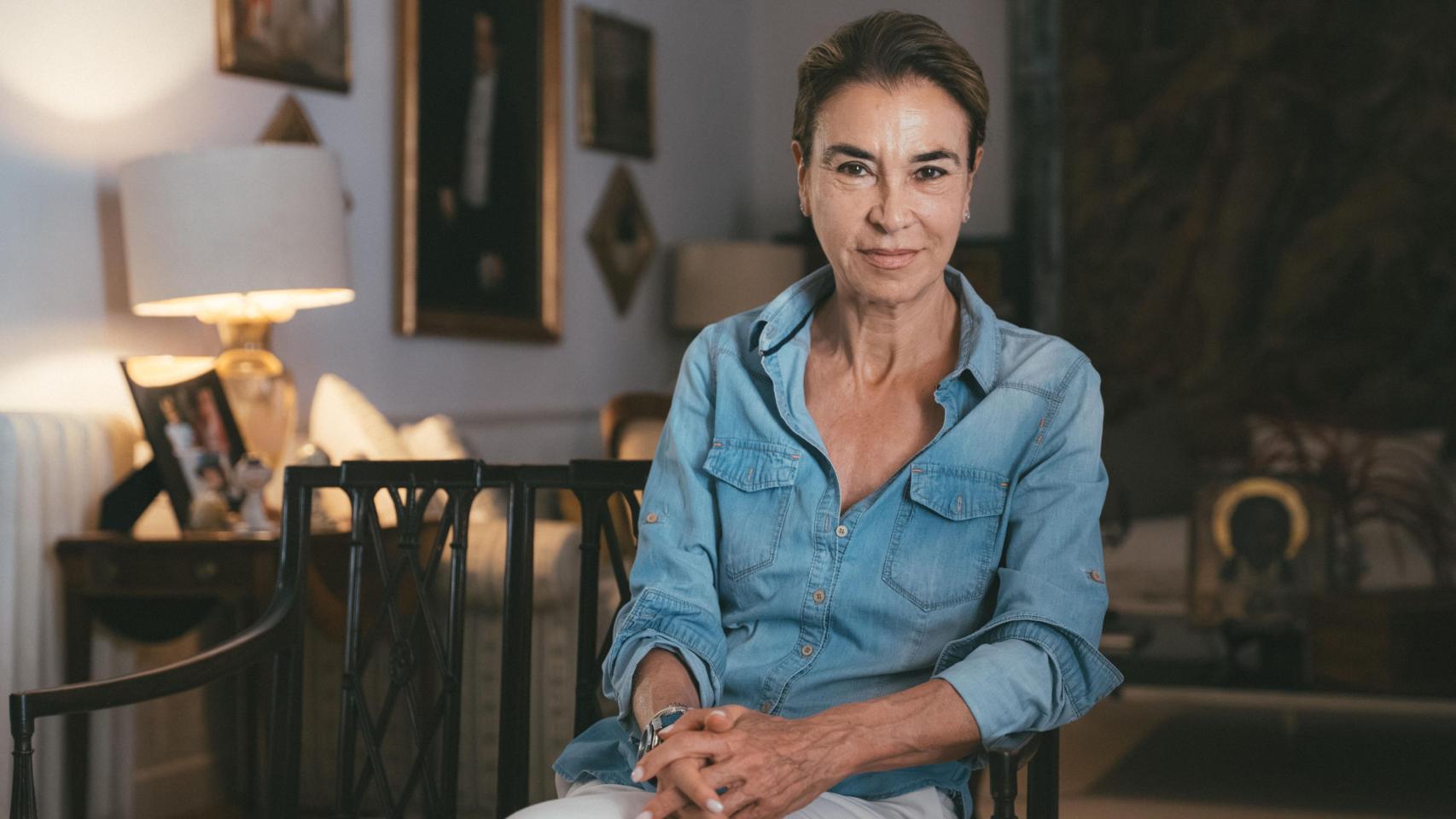 Retrato de la novelista.