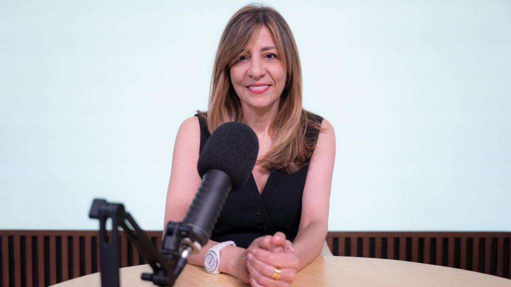 Reyes Monforte, ante el micro de 'Arréglate que nos vamos'.