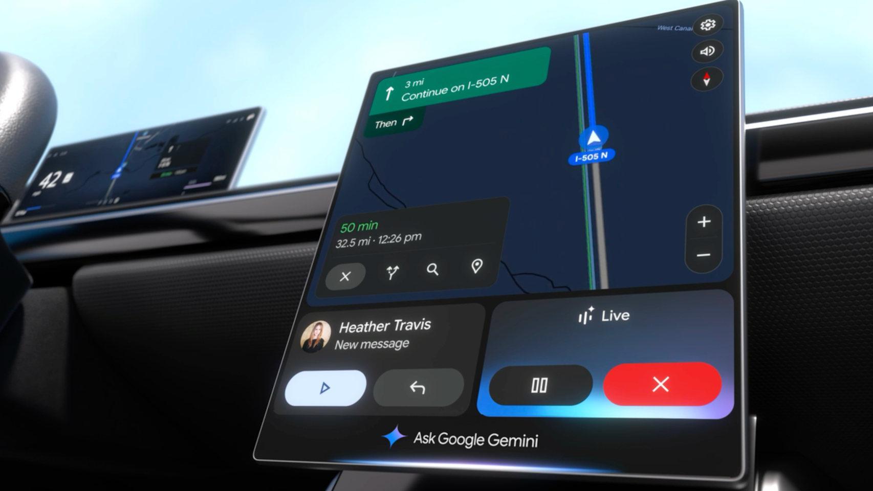 Gemini en Android Auto