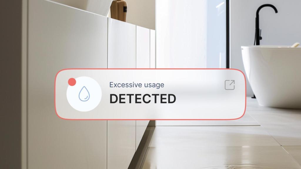 Sonic alerta de posibles fugas o usos excesivos de agua