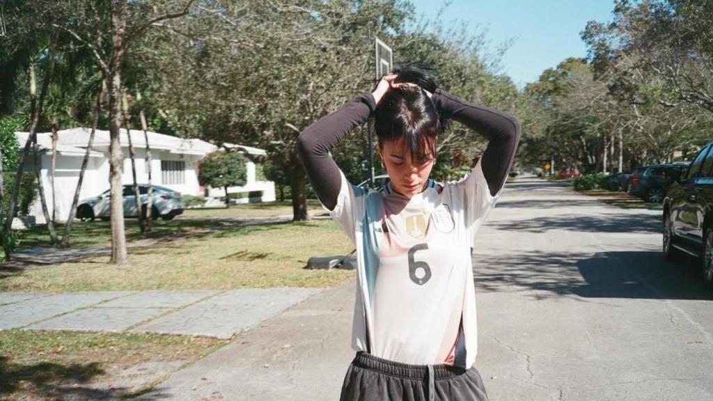 Aitana, en una visita a Miami, donde se ha comprado dos casas.