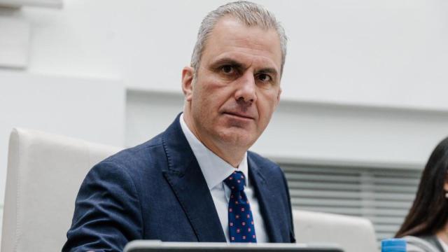 El portavoz de Vox en el Ayuntamiento de Madrid, Javier Ortega Smith.