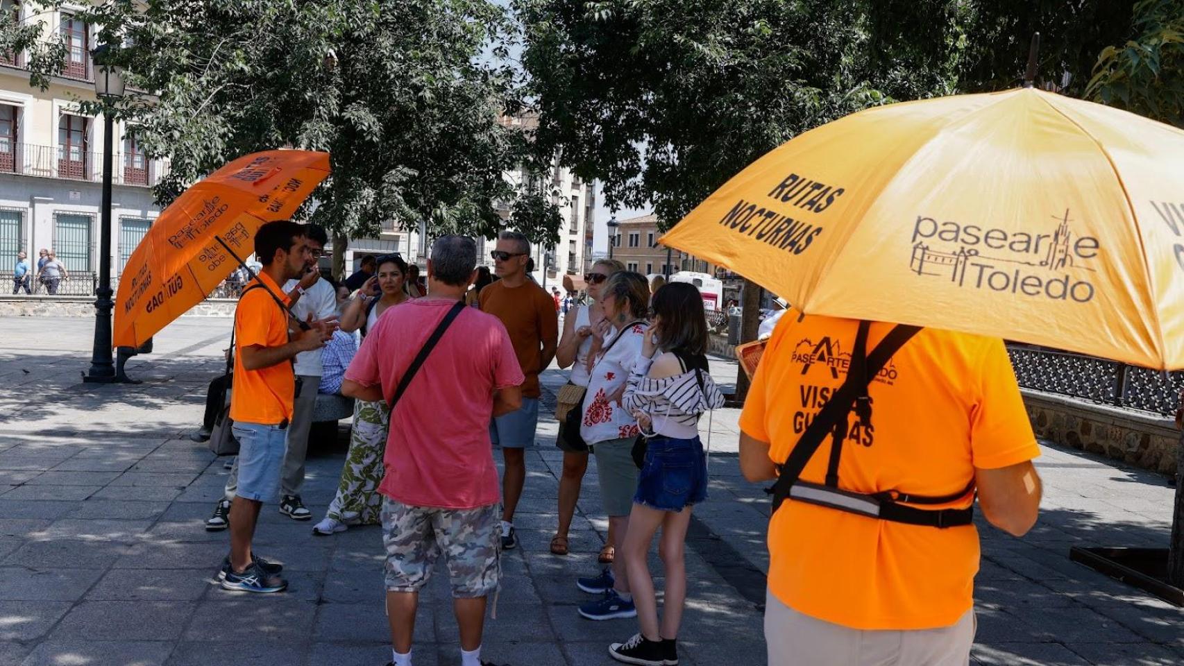 'Free tour' en la plaza de Zocodover.