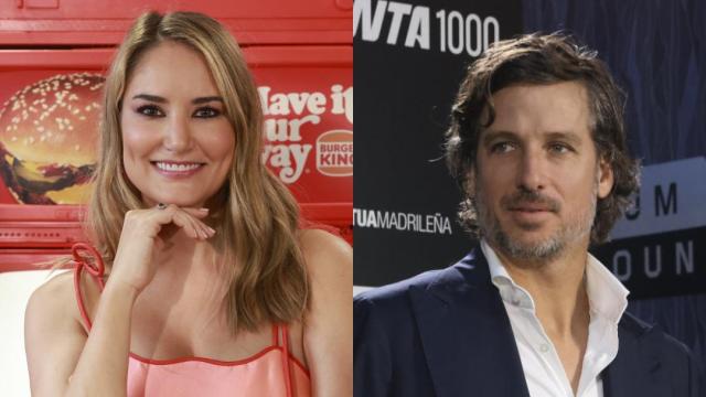 Alba Carrillo y Feliciano López.