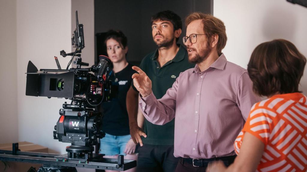 Santiago Segura durante el rodaje de 'Padre no hay más que uno 5'. Foto: Marina Caputo