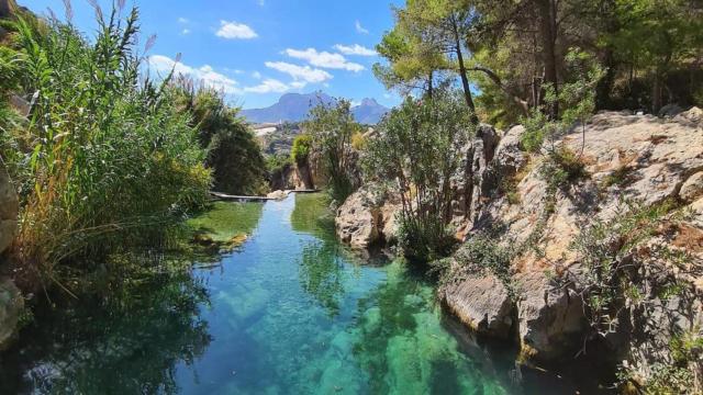 Una piscina natural de Alicante.