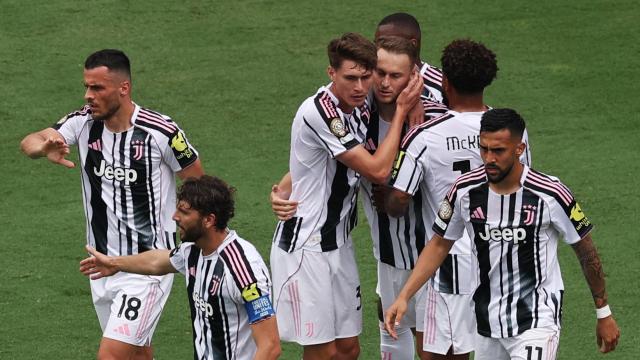 Teun Koopmeiners celebra su gol al Manchester City en el Mundial de Clubes