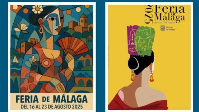 Los carteles eliminados del concurso.