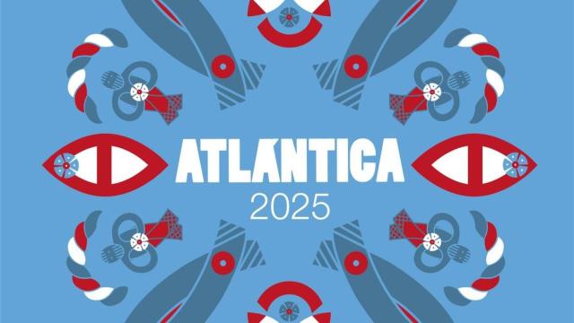 Cartel del festival Atlántica de narración oral.