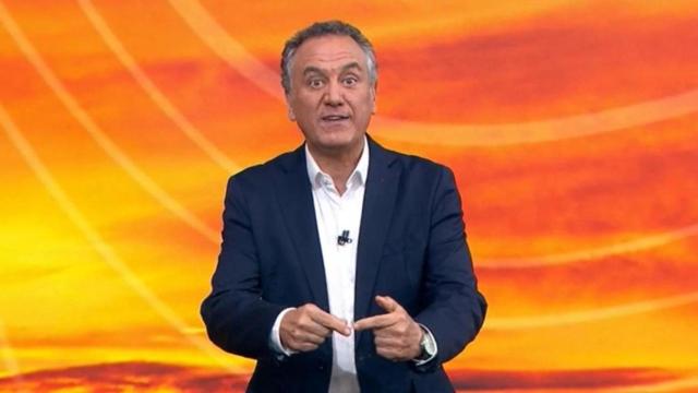 El presentador Roberto Brasero.