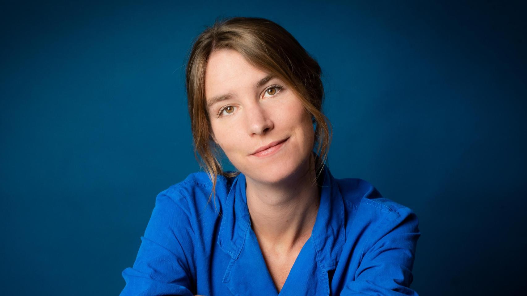 La escritora francesa Julia Malye. Foto: Astrid di Crollalanza