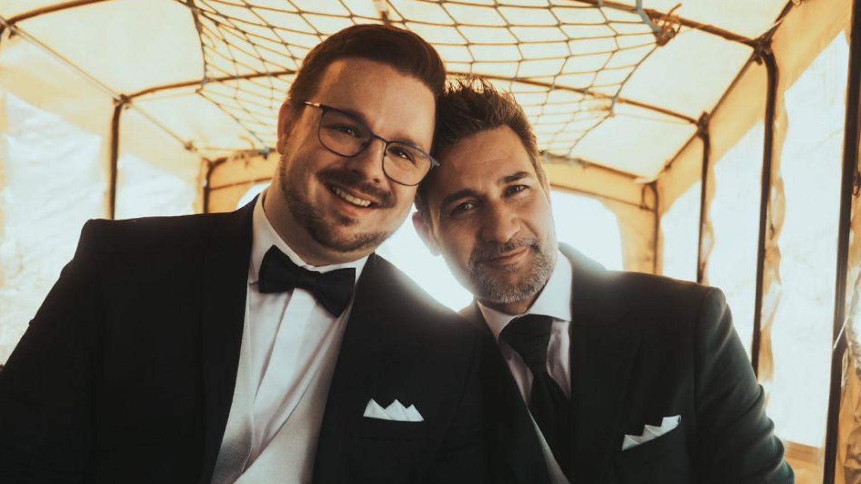 David Enguita y Juan Carlos Tabero, en una fotografía cedida a EL ESPAÑOL.