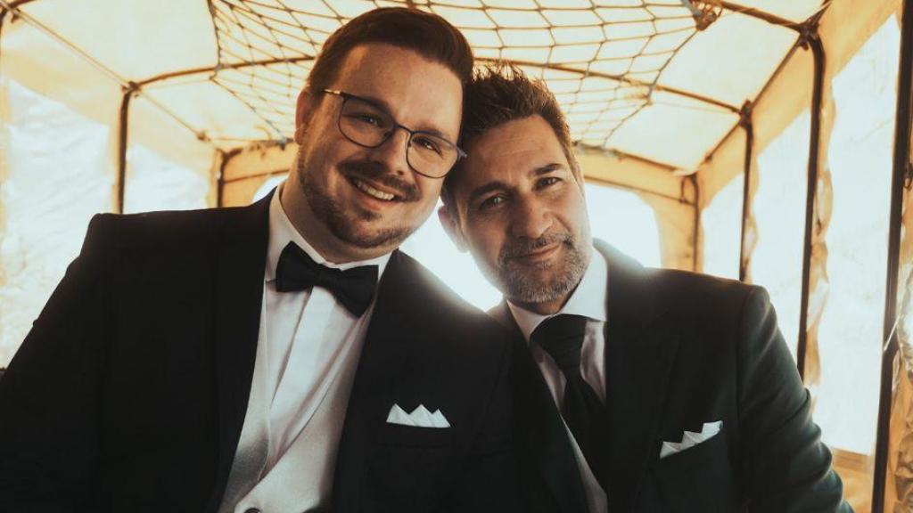 David Enguita y Juan Carlos Tabero, en una fotografía cedida a EL ESPAÑOL.