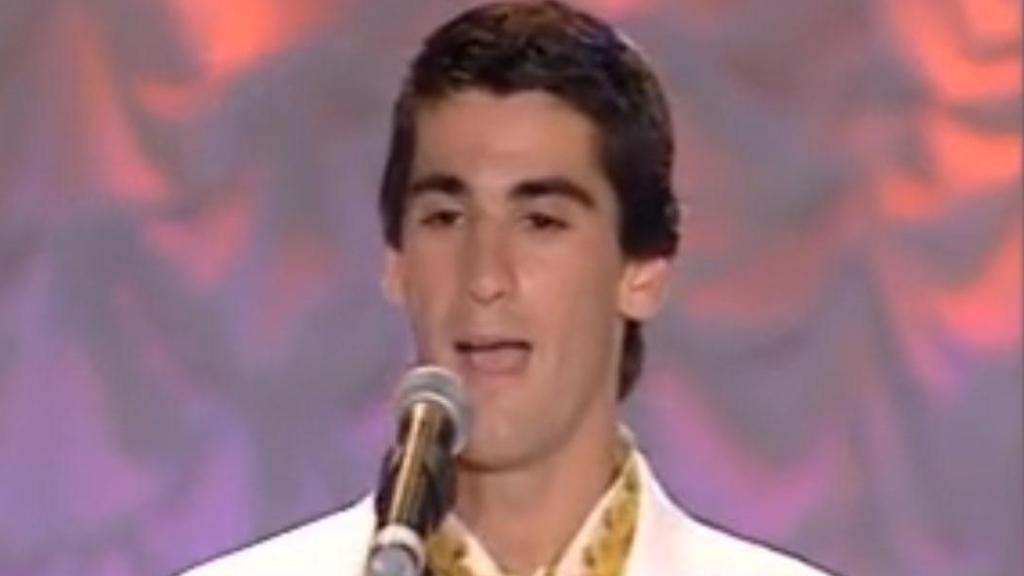 Jesulín de Ubrique en el Festival de Benidorm de 1996.