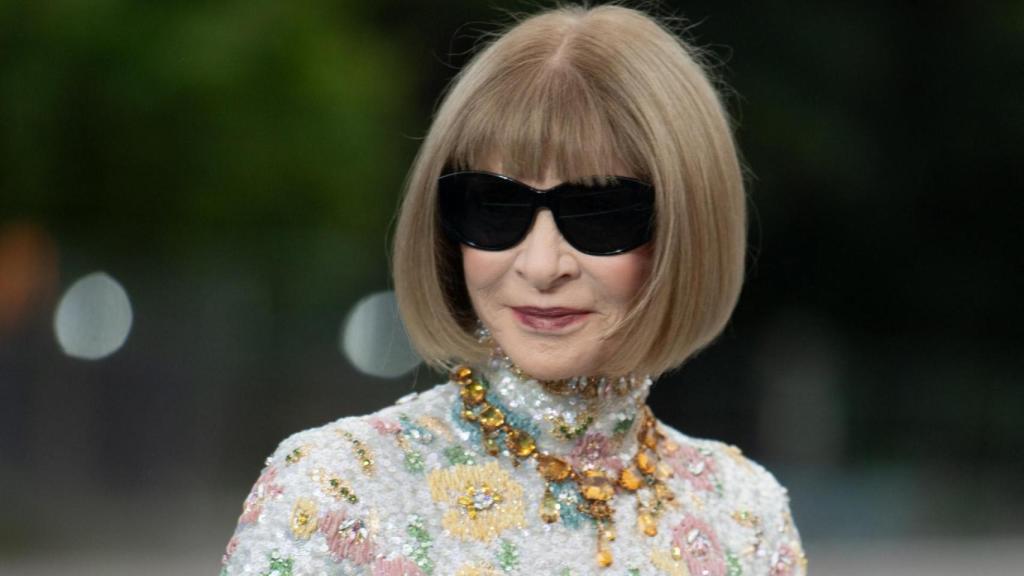Anna Wintour en un evento de Louis Vuitton celebrado en julio de 2024.