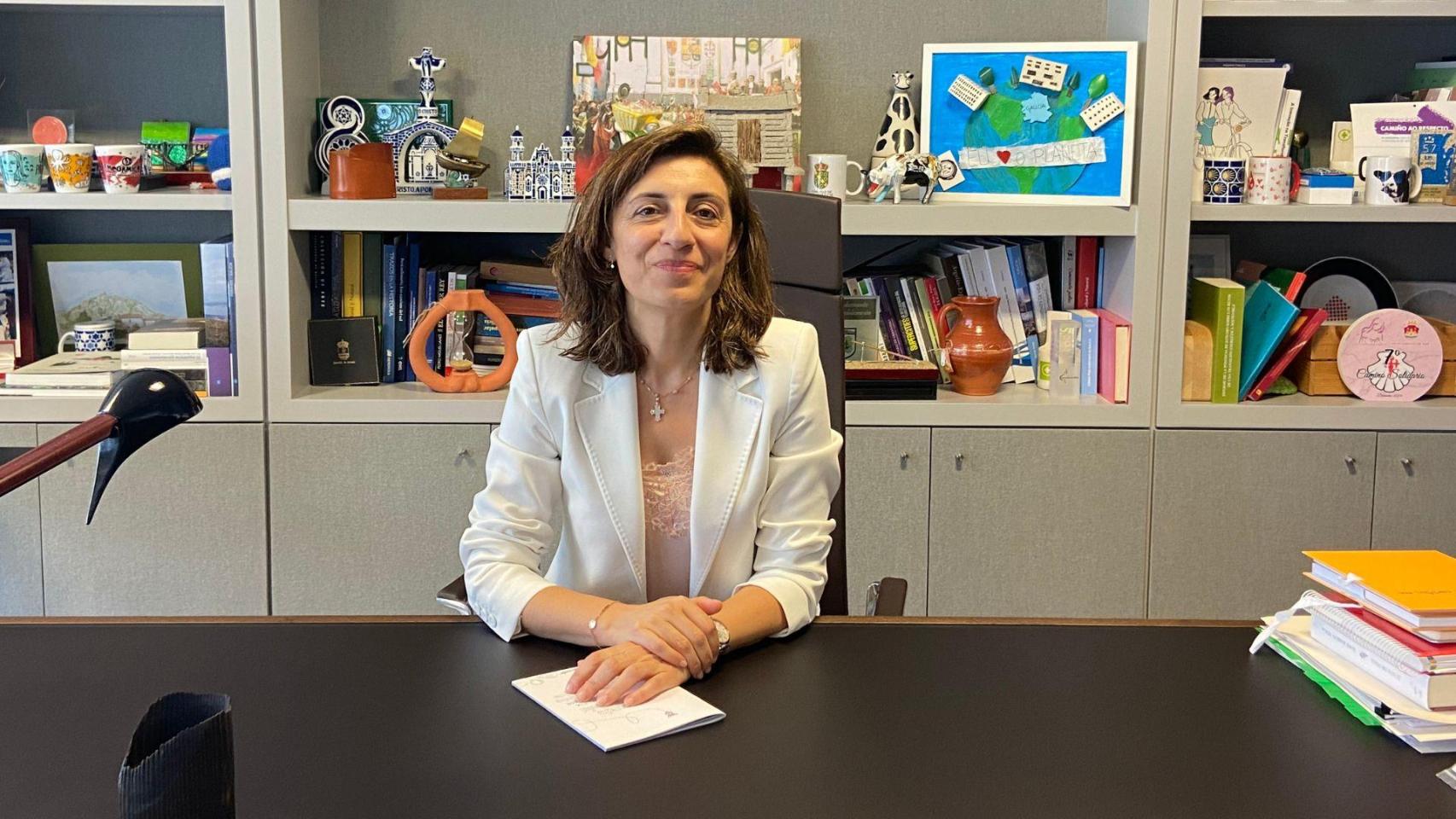 La conselleira de Medio Ambiente e Cambio Climático, Ángeles Vázquez.