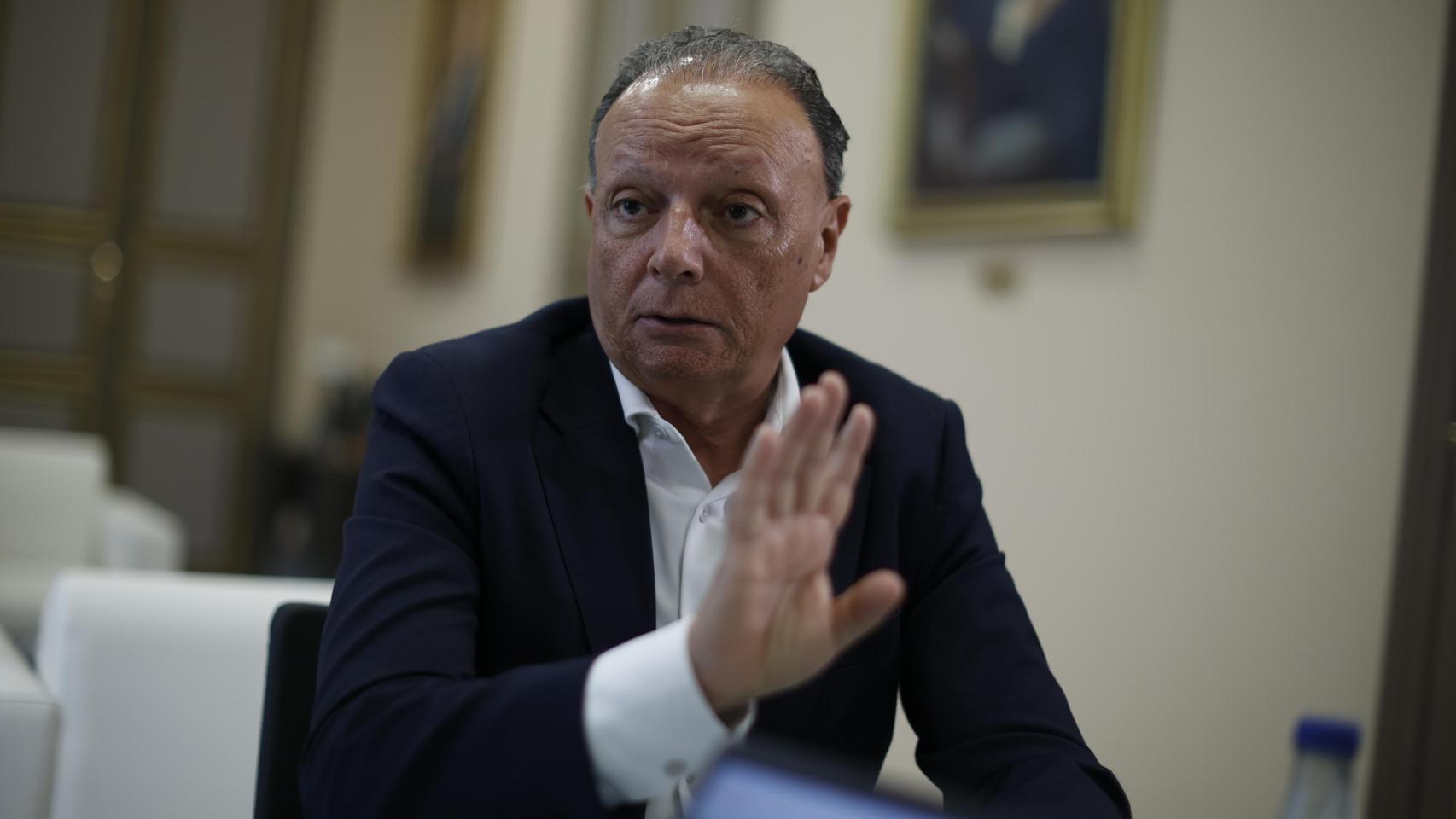 El presidente de la CEV, Salva Navarro. Biel Aliño