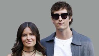 Nacho, el hijo de Emilio Aragón, y Bea Gimeno en un evento en Madrid en mayo de 2025.