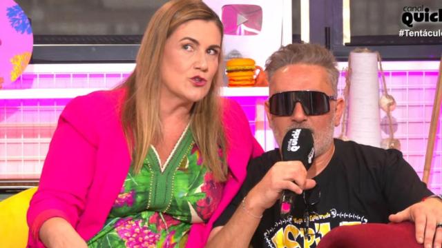 Kiko Hernández y Carlota Corredera en 'Tentáculos'.