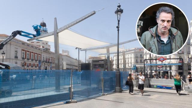 La Puerta del Sol y el actor Daniel Guzmán.