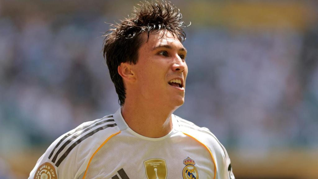 Gonzalo García, durante un partido del Mundial de Clubes.