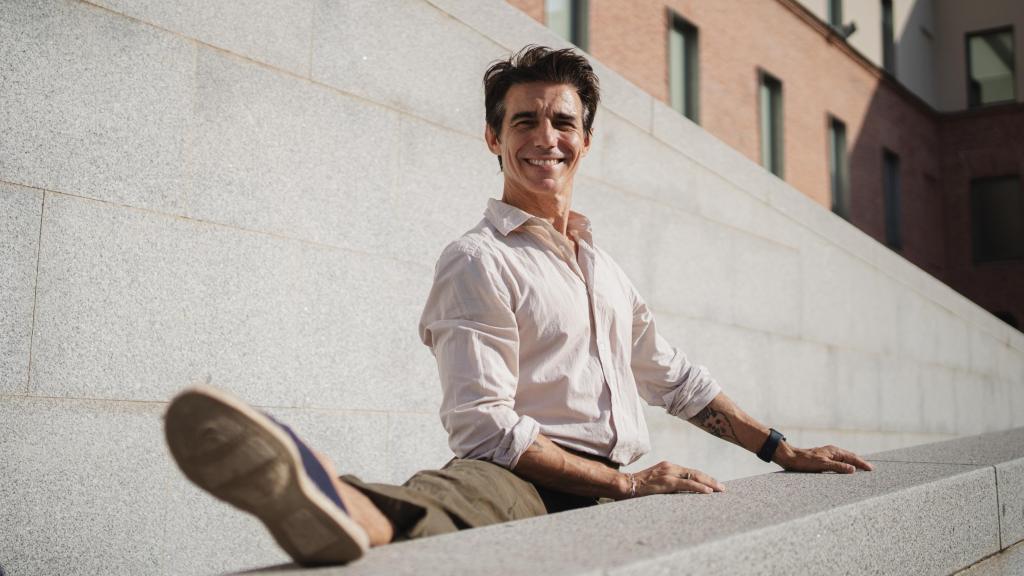 Joaquín de Luz en el Centro Cultural Condeduque de Madrid.