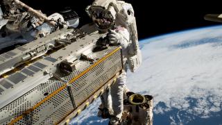 Caminata espacial en la ISS