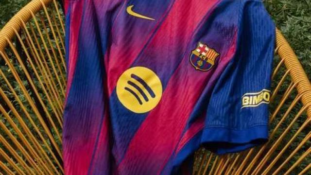 Nueva equipación del Barça para la temporada 2025-26.