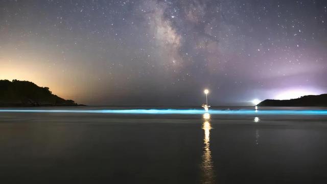 Mar de Ardora en una playa gallega