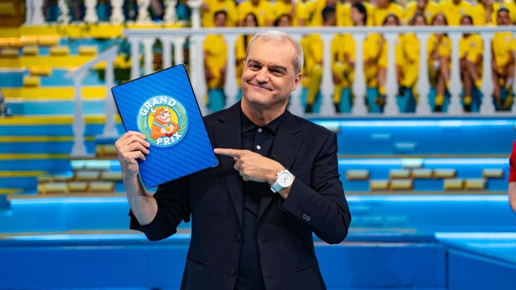 Ramón García, presentador de 'El Grand Prix'.