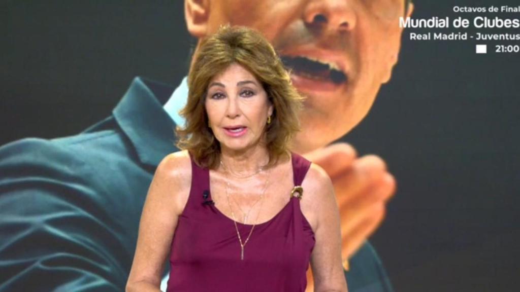 Ana Rosa Quintana, en uno de los últimos programas de esta temporada.