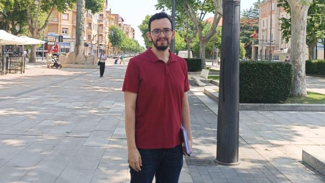 El nuevo coordinador general de Podemos Castilla y León, Miguel Ángel Llamas