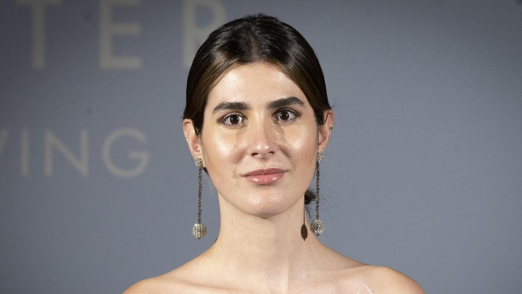 Mery Turiel, con un vestido de Mango en sus redes sociales.