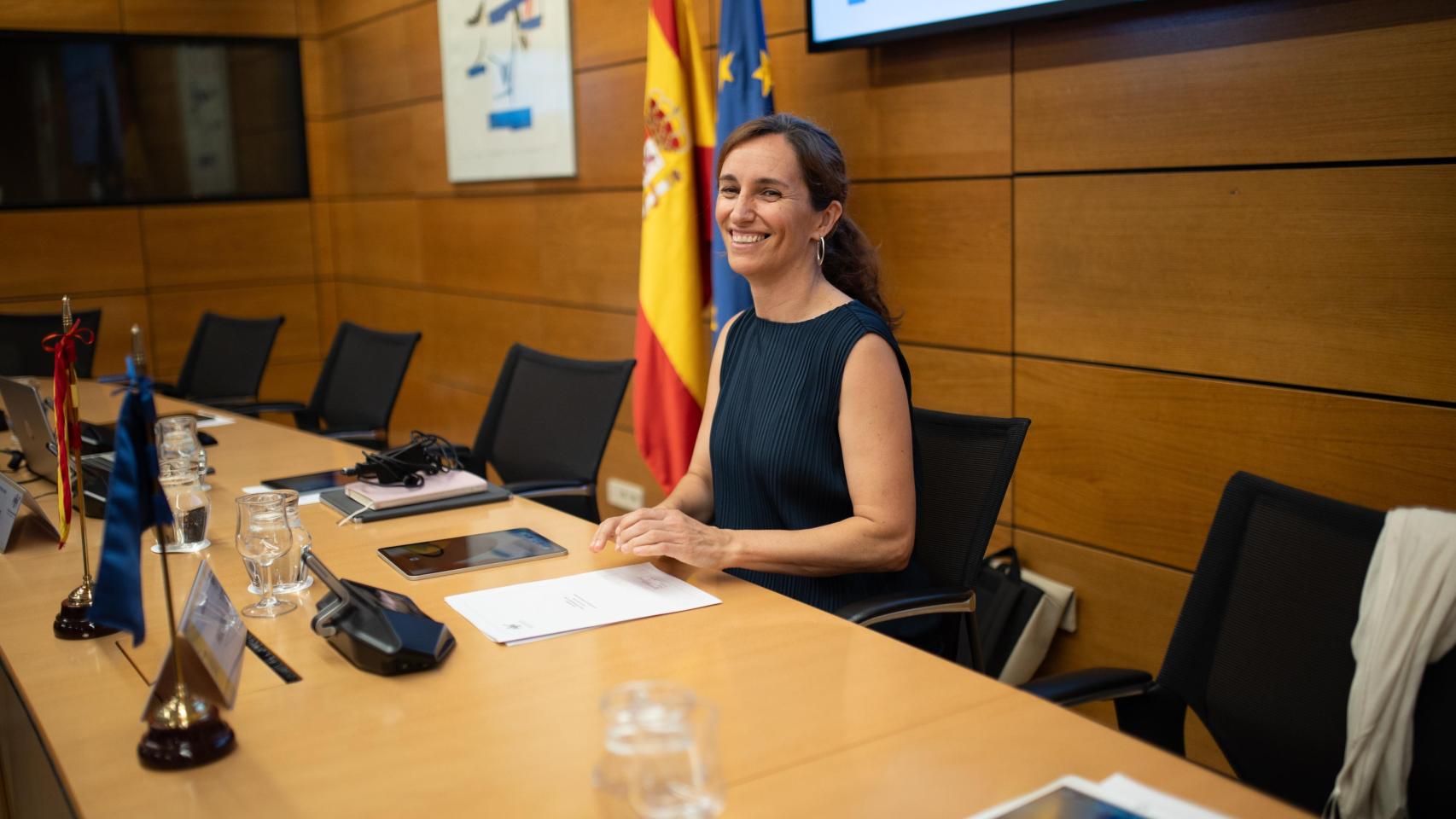 La ministra de Sanidad, Mónica García.