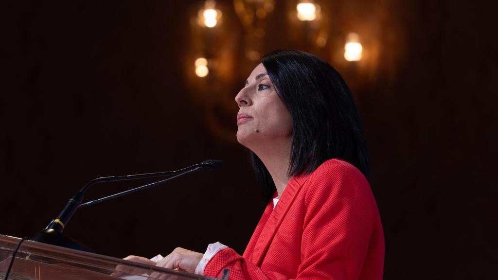 La nueva secretaria de Organización del Partido Socialista Obrero Español (PSOE), en una imagen de archivo.