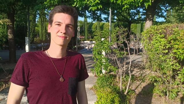 Imagen de un estudiante.