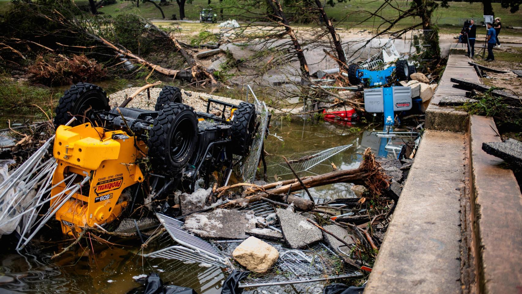Las inundaciones en Kerville, Texas.