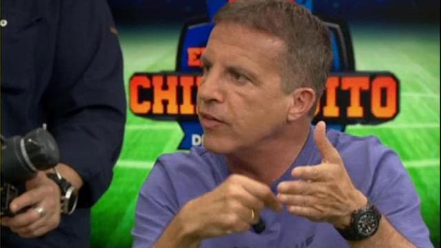 El periodista Cristóbal Soria en 'El Chiringuito'.