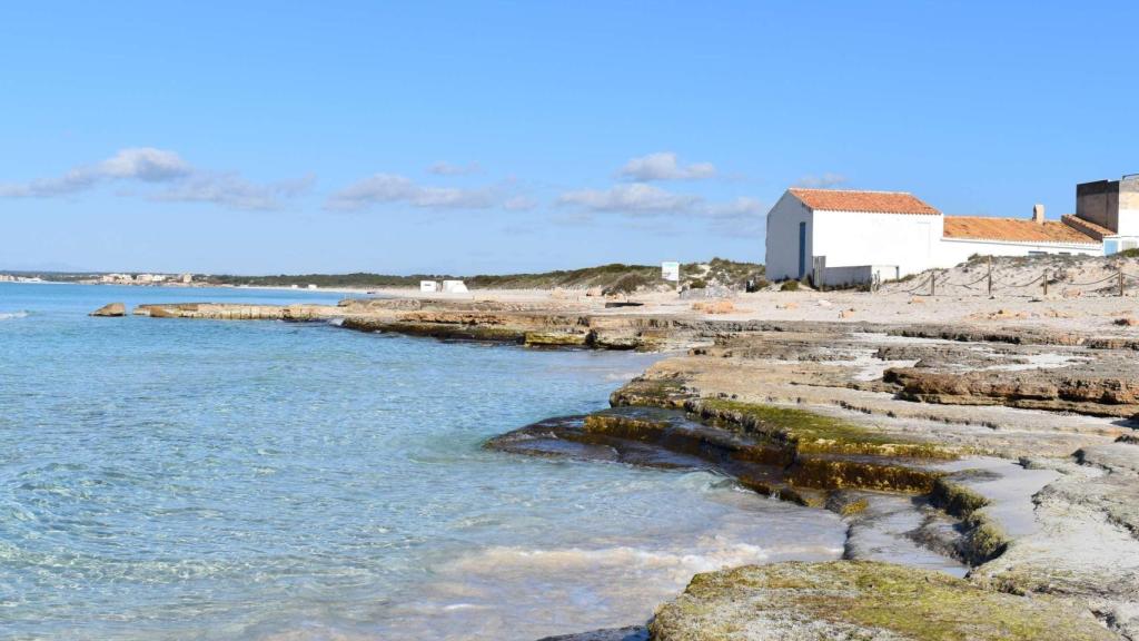 Una de las zonas de costa de Baleares.