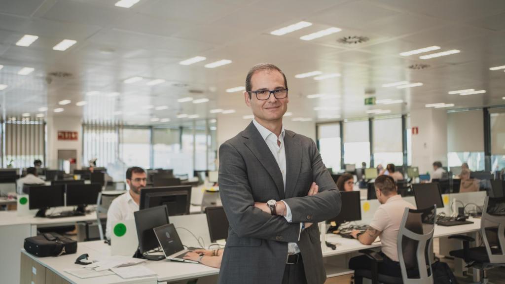 Fidel López Soria, consejero delegado de Redexis, en una entrevista con EL ESPAÑOL-Invertia.