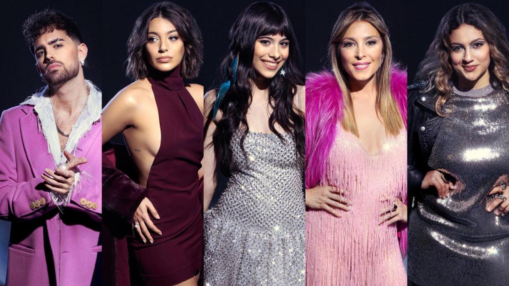 Los finalistas de ‘Tu cara me suena 12’.