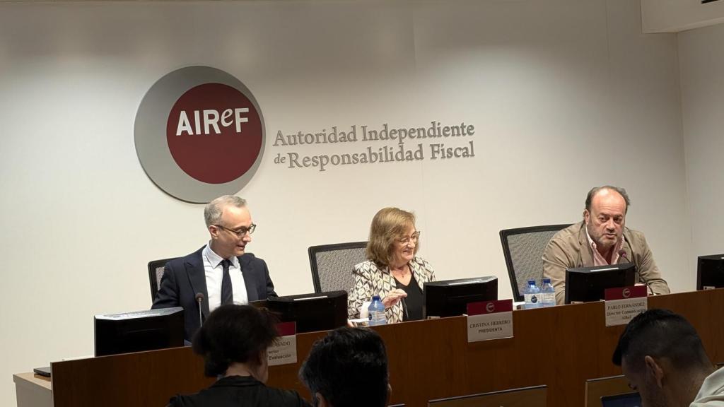 Rueda de prensa de la Airef sobre el Ingreso Mínimo Vital.